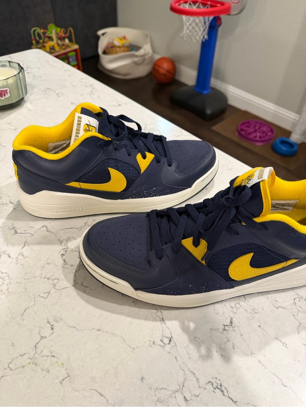 Men’s Jordan Stadium 90 University of Michigan Exclusive Player Edition Shoes